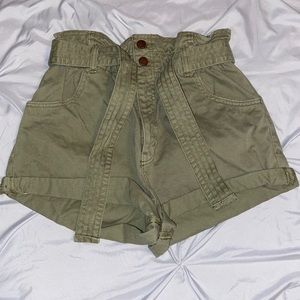 NEGOTIABLE!! Abercrombie Army Green Jean Shorts